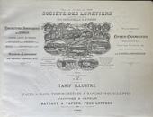 Société des Lunetiers 1898 title